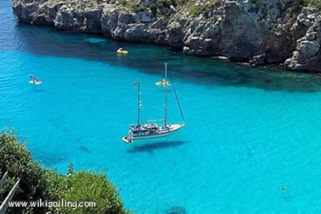Precioso Apartamento Piscinas Cala En Porter Cala En Porter  Екстер'єр фото